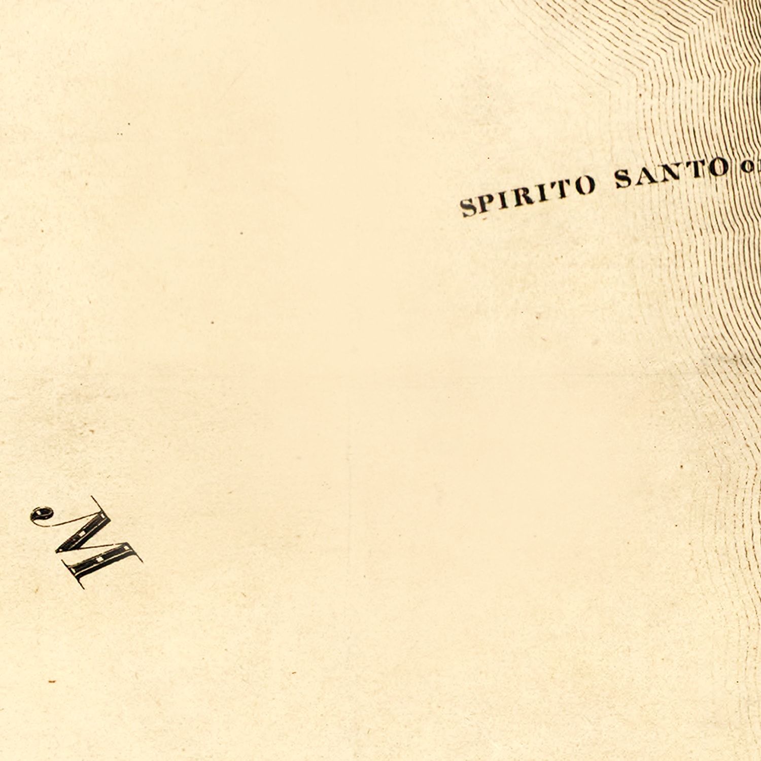 Restored historic details from the 1823 state map of Florida, Florida