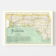 map of Florida