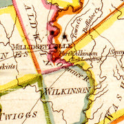 old Georgia map