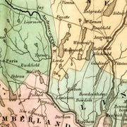 old Maine map