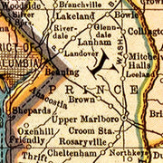old Delaware map