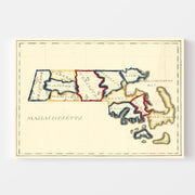 map of Massachusetts
