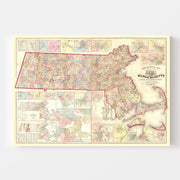 map of Massachusetts