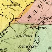 old Mississippi map