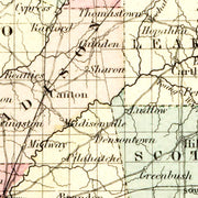 old Mississippi map
