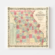 map of Missouri
