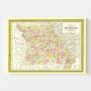 map of Missouri