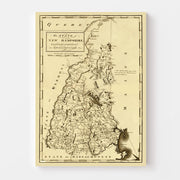 map of New Hampshire
