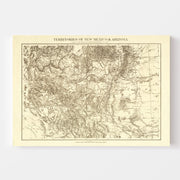 map of New Mexico