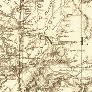 old New Mexico map