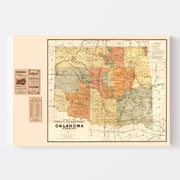 map of Oklahoma