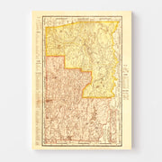 map of Oklahoma