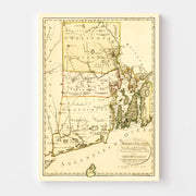 map of Rhode Island