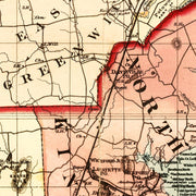 old Rhode Island map