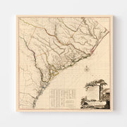 map of South Carolin