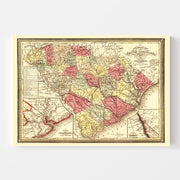 map of South Carolin