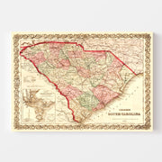 map of South Carolin