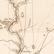 old South Dakota map