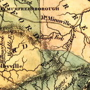 old Tennessee map