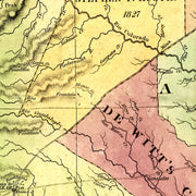 old Texas map