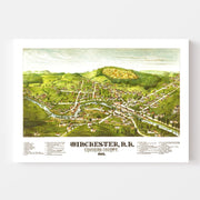 map of Winchester
