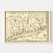 map of Connecticut