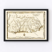 Georgia Vintage Map 1795