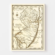 map of New Jersey
