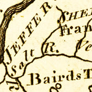 old Kentucky map
