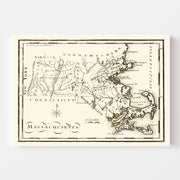 map of Massachusetts