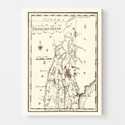 map of New Hampshire