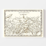 map of Pennsylvania