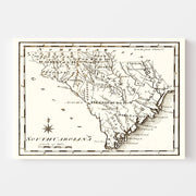 map of South Carolin