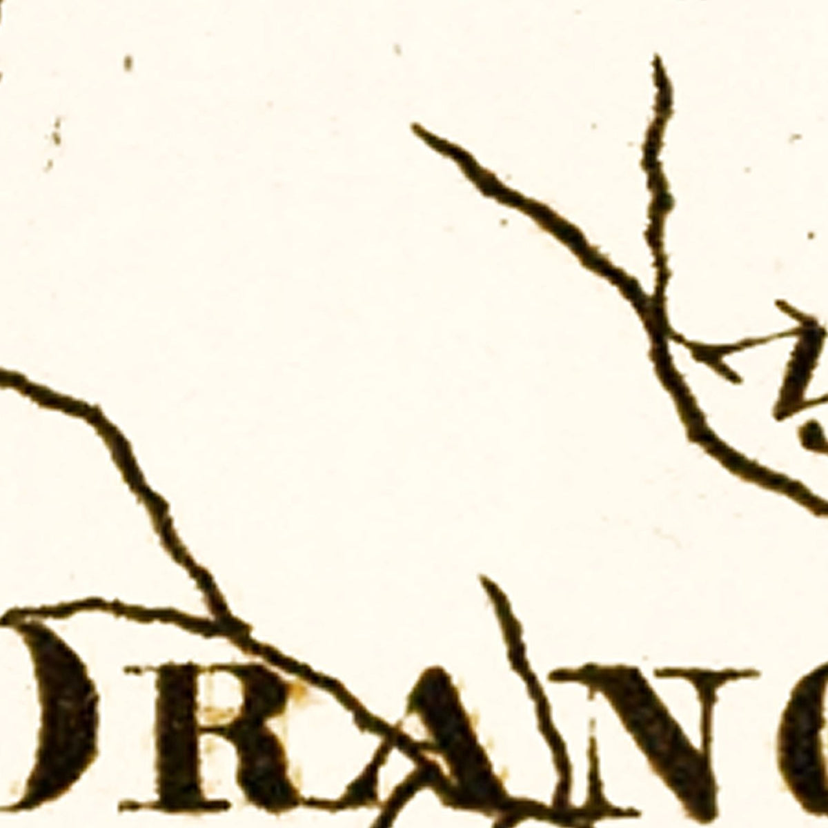Restored historic details from the 1795 state map of South Carolina, South Carolina