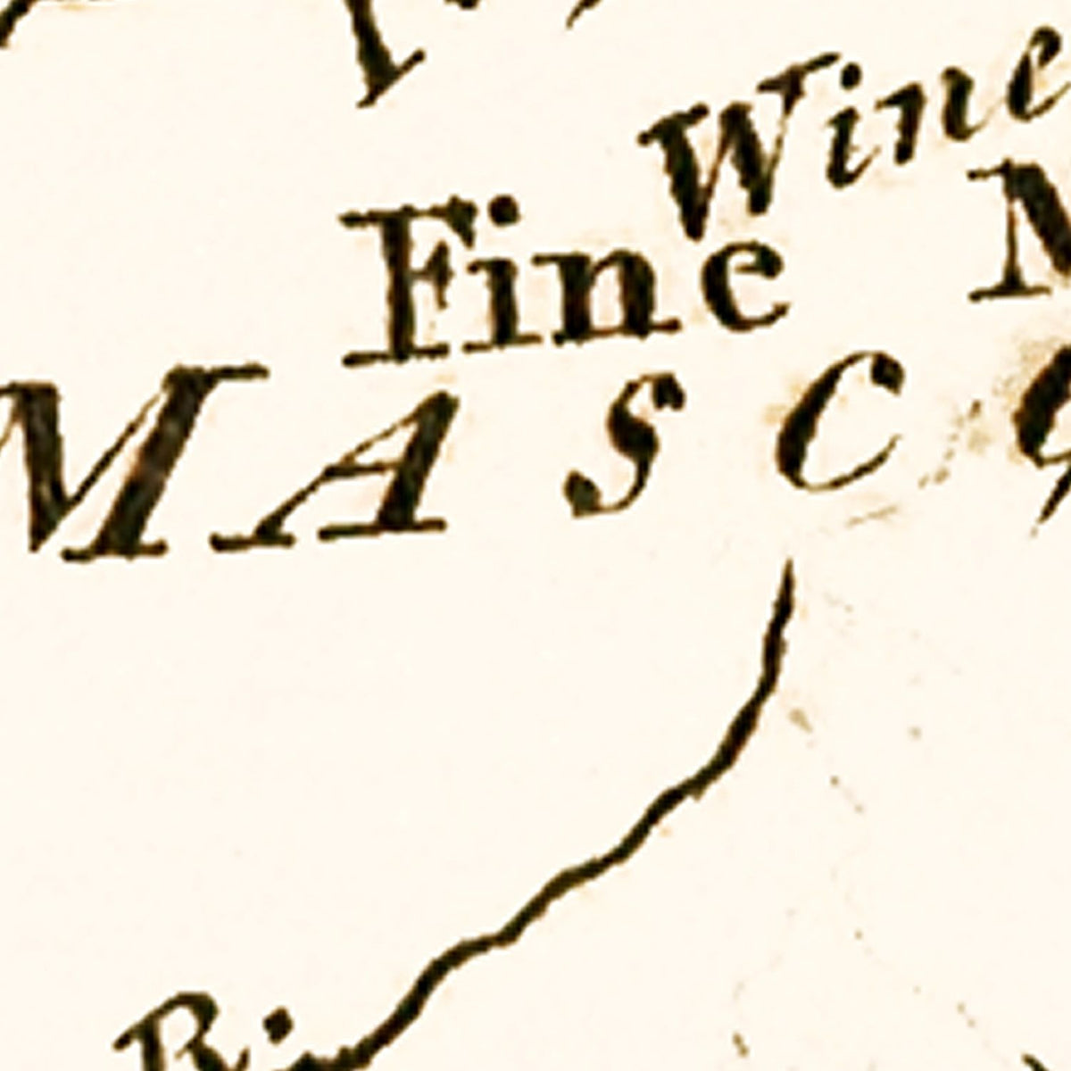Restored historic details from the 1795 state map of County, Northwest Territory