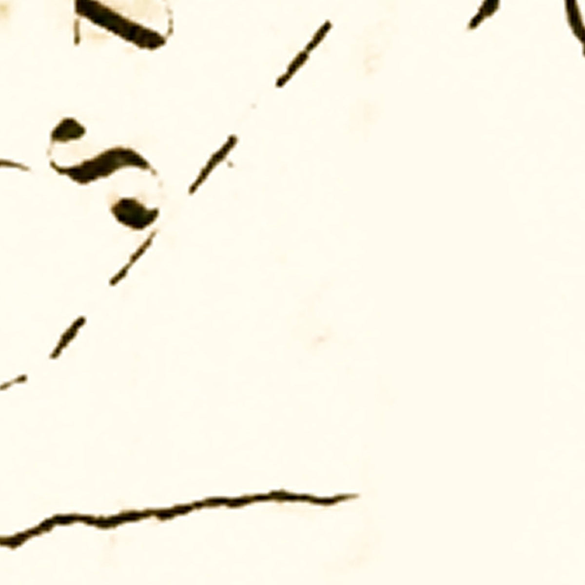 Restored historic details from the 1795 state map of County, Southwest Territory