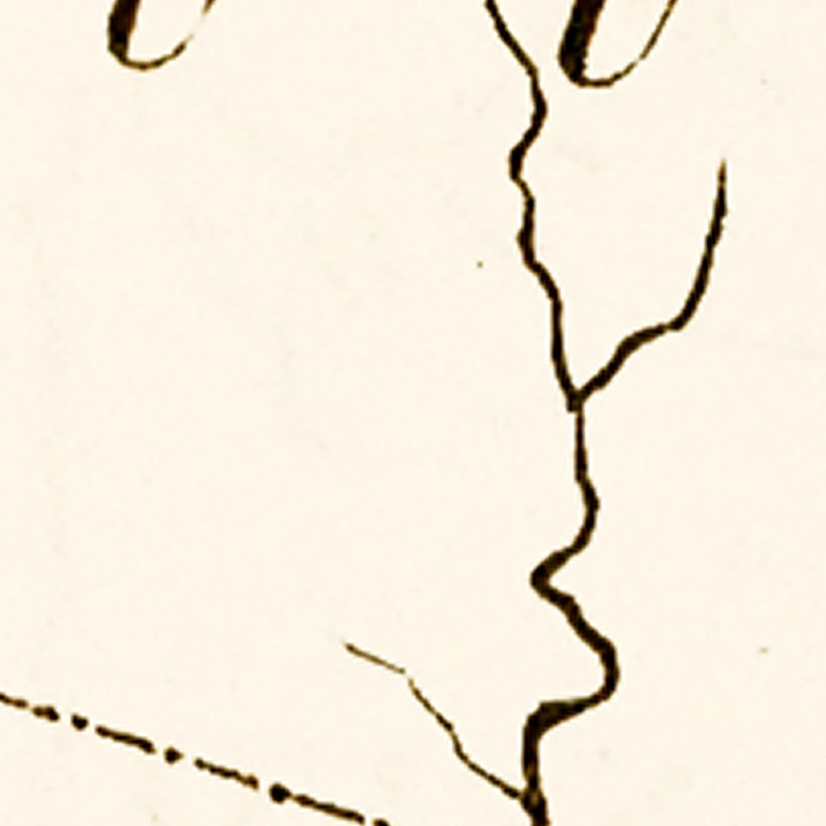 Restored historic details from the 1795 state map of Vermont, Vermont