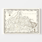 map of Virginia