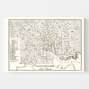 map of Baltimore