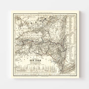 map of New York