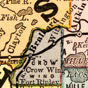 old Minnesota map