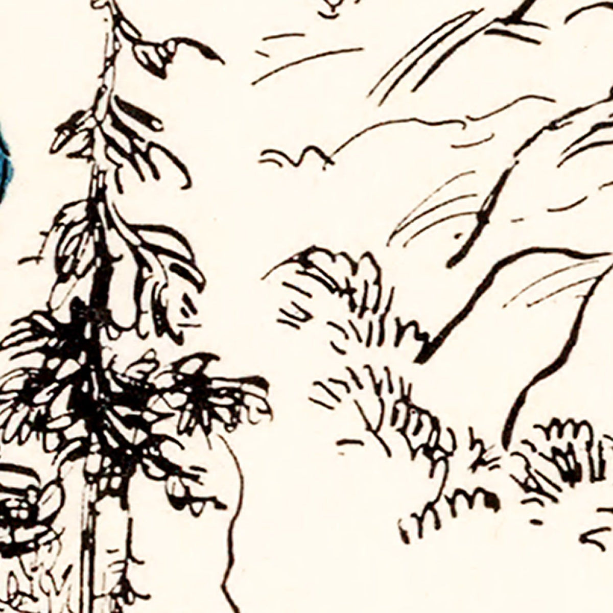 Restored historic details from the 1931 state map of New Hampshire, New Hampshire