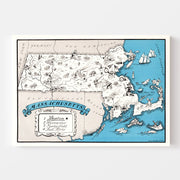 map of Massachusetts