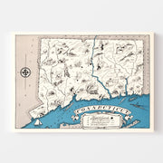 map of Connecticut