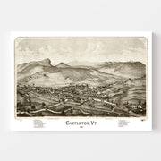 map of Castleton