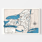 map of New York