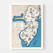 map of New Jersey