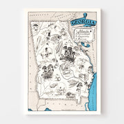 map of Georgia