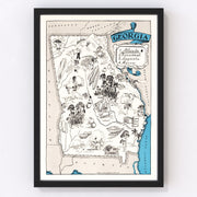 Georgia Vintage Map 1931