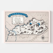 map of Kentucky